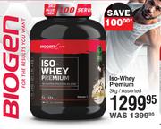 Biogen Iso Whey Premium Assorted-3Kg