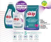 Skip Liquid Detergent 1.5L Or Auto Washing Powder 2Kg-For 1
