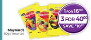 Maynards Assorted-60g