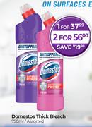 Domestos Thick Bleach Assorted-750ml