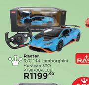 Rastar R/C 1:14 Lamborghini Huracan STO PT98700 BLUE