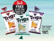 Trigz Popped Corn Chips Assorted-85g Each
