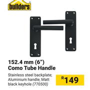 Builders 152.4mm(6") Como Tube Handle 770500