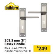 Builders 203.2mm(8") Essex Handle