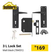 Builders 3L Lock Set 784031