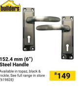 Builders 152.4mm(6") Steel Handle 619828