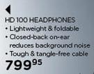 Sennheiser HD 100 Headphones 