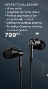 HIFI E1017 Dual Driver 