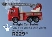 Fright Car Series City Fire Engine With Lights MKJ785329