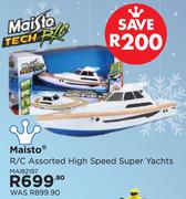 Maisto R/C Assorted High Speed Super Yachts MA182197