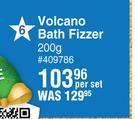 Jurassic World Volcano Bath Fizzer-200g Per Set