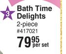 Unicorn Magic Bath Time Delights (2 Piece)-Per Set