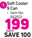 Camp Master Soft Cooler 9 Can-Each
