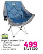 Camp Master Single Sundowner Chair