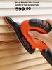 Black & Decker 55W Mouse Sander & 15 Pc Accessory Kit