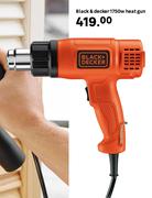 Black & Decker 1750W Heat Gun 