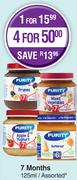 Purity 7 Months Assorted-For 4 x 125ml