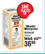 Muthi Wenyoni Antacid-100ml