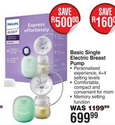 Philips Avent Basic Single Electric Breast Pump