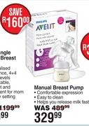 Philips Avent Manual Breast Pump