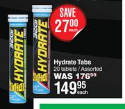 Hydrate Tabs Assorted-20 Tablets Each