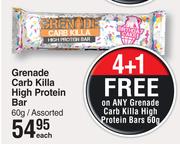 Grenade Carb Killa High Protein  Bar Assorted-60g Each