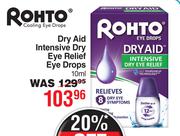 Rohto Dry Aid Intensive Dry Eye Relief Eye Drops-10ml