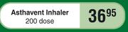 Asthavent Inhaler 200 Dose