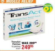 TransAct Patches 10 Patches