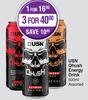 USN Qhush Energy Drink Assorted-For 1 x 500ml