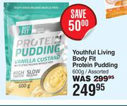 Youthful Living Body Fit Protein Pudding Assorted-600g