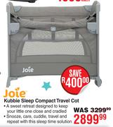 Joie Kubbie Sleep Compact Travel Cot