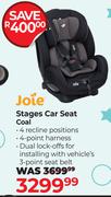 Joie Stages Car Seat (Coal)