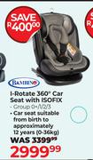 Bambino I-Rotate 360° Car Seat With ISOFIX 