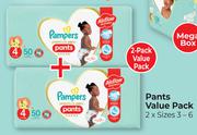 Pampers Pants Value Pack (2 x Sizes 3-6)-Per Pack