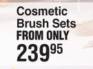 ICS Beauty Cosmetic Brush Sets