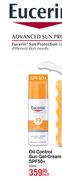 Eucerin Oil Control Sun Gel Cream SPF50+-50ml Each