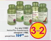 GNC Herbal Plus Supplements-Each