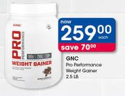 GNC Pro Performance Weight Gainer 2.5 LB-Each