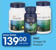 GNC Omega Oil Products-Per Pack