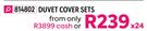 Paxon Super Luxury 20 Piece Duvet Cover Sets (Double)