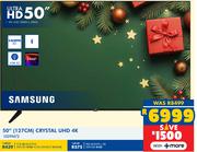 Samsung 127cm (50") Crystal UHD 4K TV