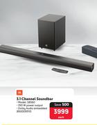 JBL 3.1 Channel Soundbar SB560