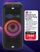 LG Xboom XL7S Portable Party Speaker 