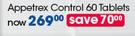 GNC Appetrex Control Tablets-60's Per Pack