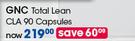 GNC Total Lean CLA Capsules-90's Per Pack