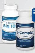 GNC B-Complex 50mg Capsules-100's Per Pack