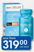 GNC Total Lean Burn 60 Tablets-60's Per Pack