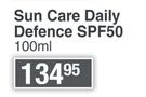 IQ Sun Care Daily Defence SPF50-100ml 