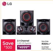 LG 2.1 Channel CJ45 HiFi System